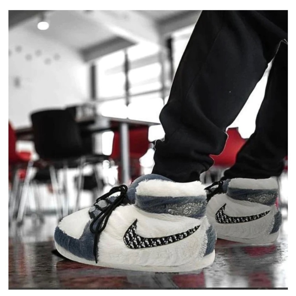 Brand New NIKE Air Jordan Plush Slippers